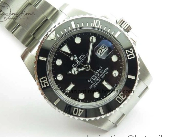 MiroTime 0111 Submariner 116610 LN Black Ceramic ARF 1:1 Best Edition 904L SS Case and Bracelet A2824 V FastDry 2850